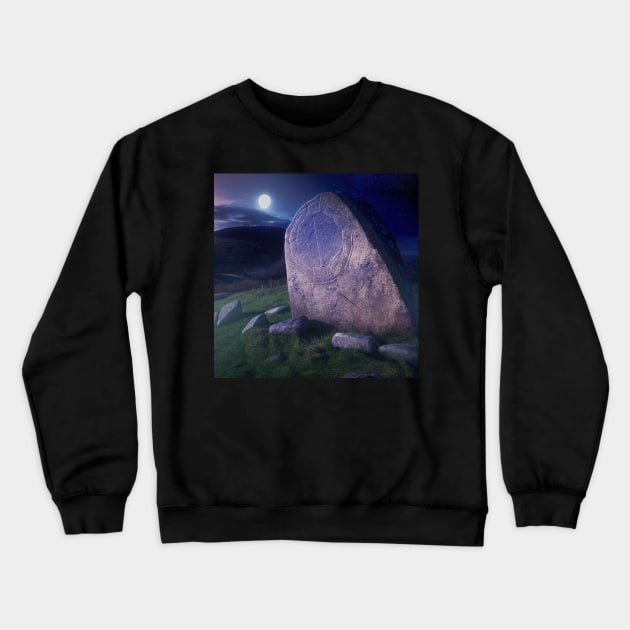 Rune Stones Series Crewneck Sweatshirt by VISIONARTIST